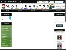 Tablet Screenshot of losjuanitos.com